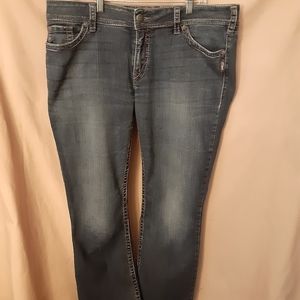 Gently Used Silver Suki Jeans 36 x 34